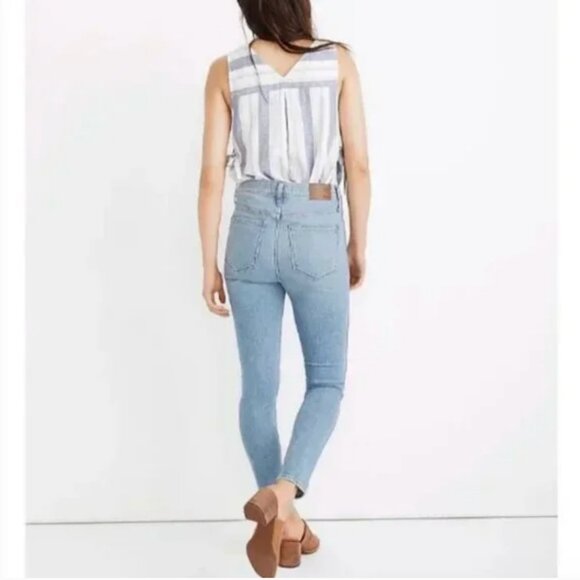 Madewell Women's 10" High-Rise Skinny Jeans Size 25 - Picture 3 of 9